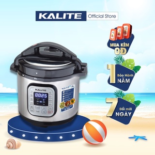 [Mã ELHADEV giảm 4% đơn 300K] Nồi áp suất điện đa năng Kalite KL636 dung tích 6L, 950W 10 chế độ nấu hầm đa năng
