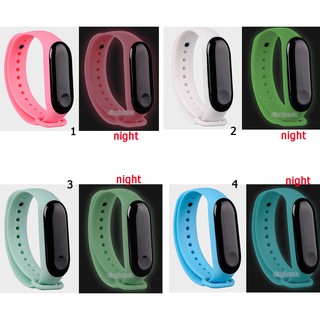 Phụ tùng dây đeo silicon thay thế cho đồng hồ Xiaomi Mi Band 3 MiBand 4