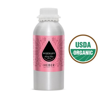 (Chai Lớn 500ml/1000ml)Tinh Dầu Hương Thảo Rosemary Heber Natural Life, Cao Cấp Nhập Khẩu, Thiên Nhiên Nguyên Chất