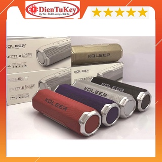 Loa Bluetooth Không Dây Cầm Tay KOLEER S218 Nghe Nhạc Hay, Hỗ Trợ Cắm Usb Thẻ Nhớ Tf Nhỏ Gọn Giá Rẻ