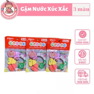 Xúc xắc gặm nướu  Pigeon, gặm xúc xắc nước cho bé 3 tháng tuổi được làm bằng nhựa cao cấp ở nhiệt độ cao