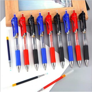 BÚT DẦU K35 LUYỆN CHỮ HÁN, DẠNG BẤM ĐẦU NGÒI 0.5MM, ỐNG MỰC TO