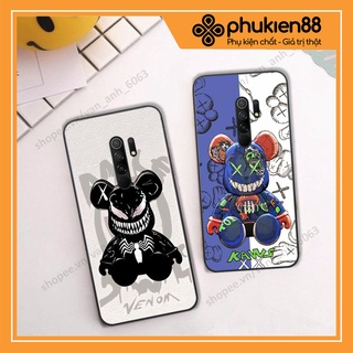 Ốp lưng Xiaomi Redmi 8 hình kaws, bear brick, venom thời trang siêu ngầu