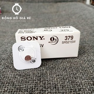 [HOT] Pin đồng hồ SR521SW - pin 379 Sony (vỉ 1 viên)
