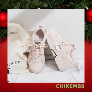 Giày sneakers thể thao nữ ❤FREESHIP❤ độn đế học sinh kute, tăng chiều cao