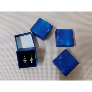 Hộp giấy đựng trang sức sang trọng 5*5*3cm (MUA NHIỀU TẶNG KÈM TÚI GIẤY XINH XINH)
