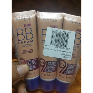Kem lót Rimmel BB Cream 9 in 1 30ML spf 15 xuất xứ Anh(có bill Úc)