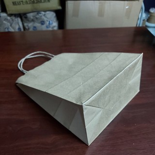 50 túi giấy kraft có quai 12N- kích thước 18x11x30cm