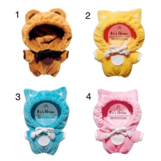 {15cm-20cm} hoodie tai thú cho doll, outfit doll, outfit ch