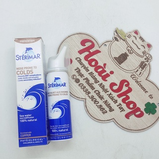 Xịt mũi biển Sterimar Nose Prone To Colds dùng được cả trẻ em và người lớn chai 50ml