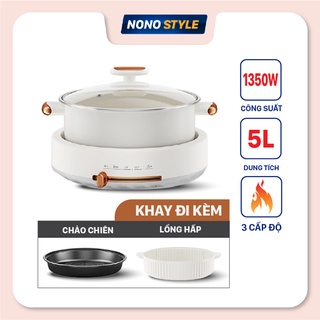 Nồi lẩu nướng điện đa năng NONOSTYLE (5L) BH 12 tháng