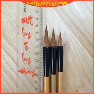 Bút lông Thư Pháp chuyên dụng viết thư pháp Việt hiệu Tụ Long Đường font chữ Hoa Nghiêm, Lão Trọc
