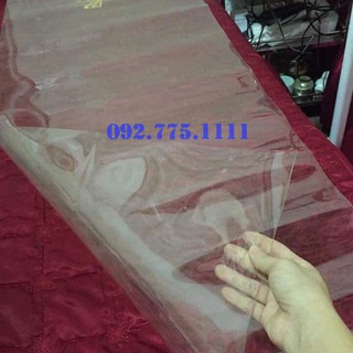 Nhựa PVC dẻo(80cm x 1.8m) đa công dụng | Nhựa dẻo làm khăn trải bàn | Nhựa PVC trong suốt.