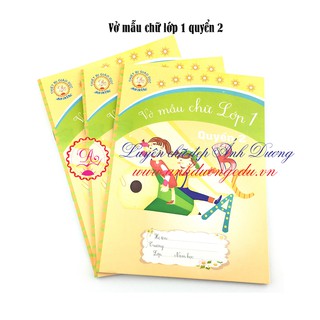 BỘ MẪU CHỮ LỚP 1