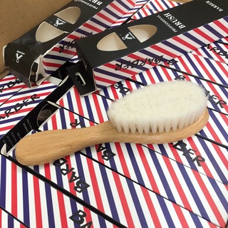 Chổi phủi tóc cán gỗ lông mềm mượt , Chổi phủi tóc barber Chuyên Nghiệp
