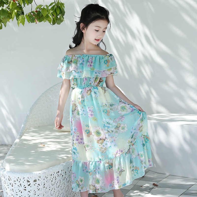 Váy đầm maxi cho bé