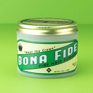 Bona Fide Pomade Matte Clay - 113g + Tặng lược tạo kiểu Chaoba cao cấp