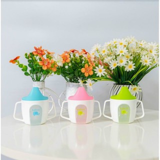Ca Cốc tập uống 2 tay cầm Baby Babuu Nhật Bản 150ml cho bé