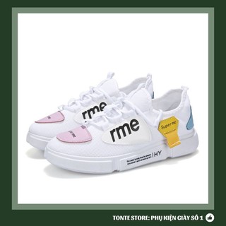 Giày sneaker thể thao nữ hottrend (giày trắng)