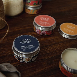 Set 4 hũ Nến thơm - Hộp thiếc tiện dụng mang mọi nơi CHIA.ER