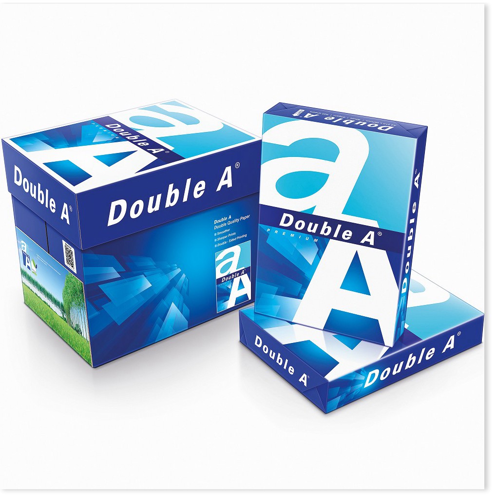 Combo 5 Ram Giấy DoubleA80 - A4 ĐL 80 gsm