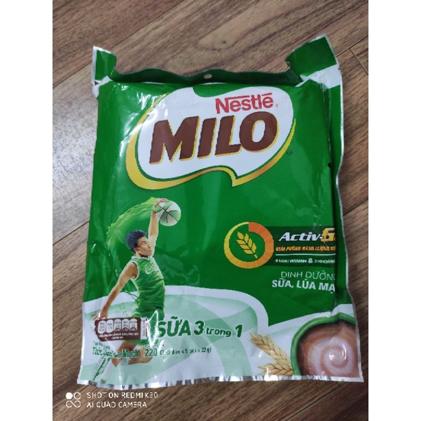 combo 2 Milo sữa bịch 220g