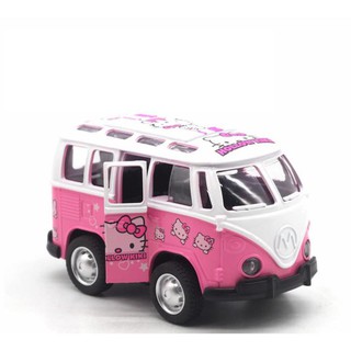 Mô hình xe Volkswagen T6 Hello Kitty 1:36 UNK