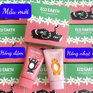 kem chống nắng THE SAEM 𝐄𝐂𝐎 𝐄𝐀𝐑𝐓𝐇 𝐏𝐎𝐖𝐄𝐑 𝐏𝐈𝐍𝐊 𝐒𝐔𝐍 𝐂𝐑𝐄𝐀𝐌 (SPF 50+, pa++++)(chính hãng, date xa)