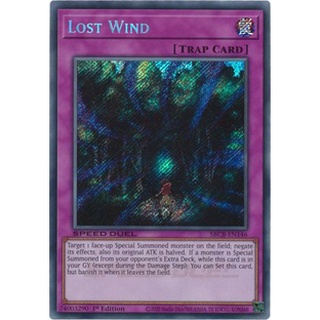 Thẻ bài Yugioh - TCG - Lost Wind / SBCB-EN146'