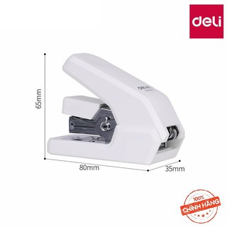 Bấm kim 10 trợ lực Deli