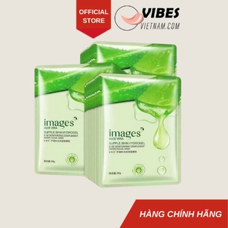 Mặt nạ giấy nha đam nhiều mẫu - giảm thâm mụn se khít lỗ chân lông vibesvietnam