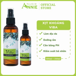 xịt khoáng toner dưỡng da ẩm mượt mịn màng chính hãng khoáng tươi viba