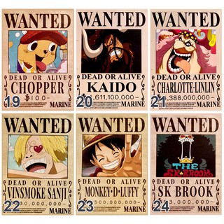 Poster / Tranh dán tường anime One Piece - Truy tìm kho báu