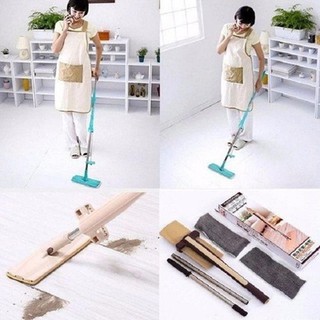 Cây Lau Nhà Tự Vắt kèm 2 Bông Lau