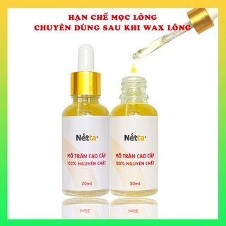 Mỡ Trăn Triệt Lông Nguyên Chất- Chuyên dùng sau wax lông, Se khít lỗ chân lông, Làm dịu da, dịu vết  bỏng, Làm mờ sẹo