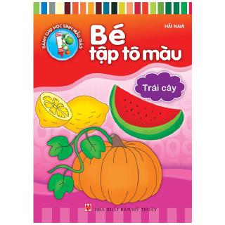 Sách - Bé Tập Tô Màu - Trái Cây