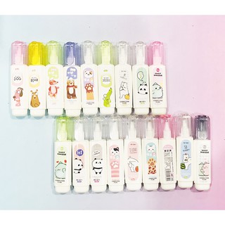 bút xoá bóp trái tim BX26 hoa anh đào động vật bút xoá cute dễ thương