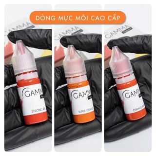 Mực phun môi Gamma, mực môi bong đậm