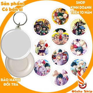20/640 MẪU>Huy hiệu móc khóa Anime phim hoạt hình Boku no Hero Học Viện Anh Hùng My Hero Academia đặt in theo yêu cầu