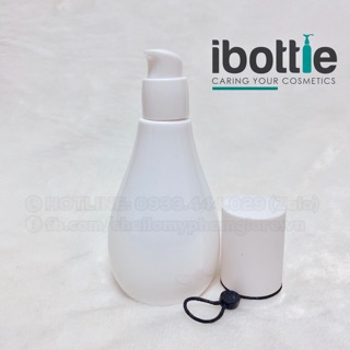Chai lọ sang chiết mỹ phẩm - Chai bầu nhựa 180ml