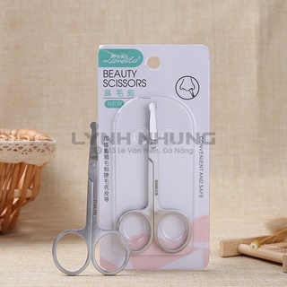 Kéo tỉa lông mũi đầu tròn bảo vệ an toàn