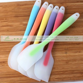 SPATULA PHỚI VÉT SILICON CÁN LIỀN