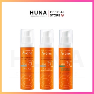 Kem chống nắng Avene Cleanance da dầu mụn / Avene Fluid da thường, hỗn hợp