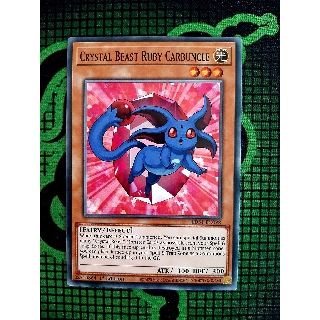 THẺ BÀI YUGIOH LDS1-Crystal Beast Ruby Carbuncle - LDS1-EN092 - Common 1st Edition