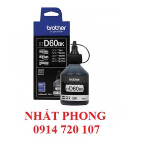 Mực Brother BTD60BK - DCP T310 , T510W , T710W , T810W , T910DW