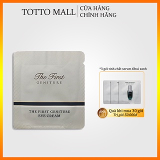 [Date 24 - 30 gói] Kem dưỡng vùng mắt Ohui The First Geniture Eye Cream 1mlx30 - Kem mắt Ohui The First