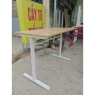 Bàn Gaming chữ i size 120x60x75 lắp ráp tiện lợi, khung cứng cáp, mặt gỗ MDF melamine mới