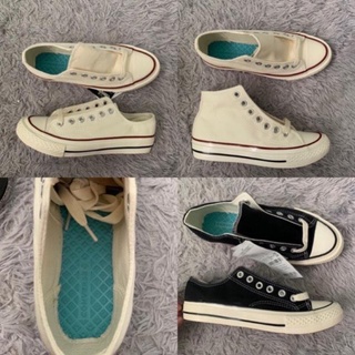 [Freeship+Box Bill] Giày cv , giày ulzzang nữ nam thể thao hàn quốc đế bóng tem đỏ HS