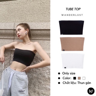 Áo ống thun gân tôn dáng sexy