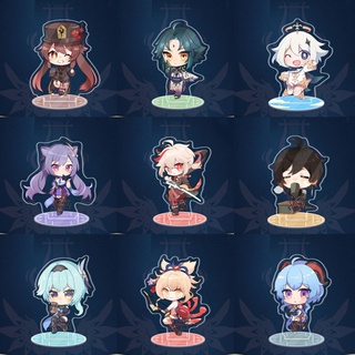 (Mini) Standee nhân vật GENSHIN IMPACT game tượng acrylic anime chibi trang trí trưng bày xinh xắn